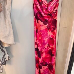 Hello Molly Pink Floral Dress